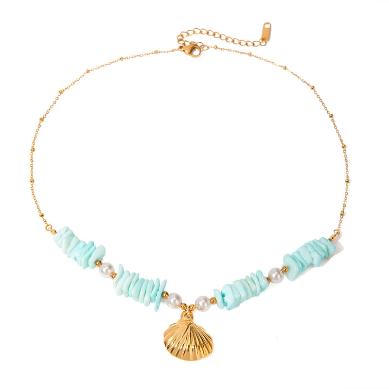 Naelle Shell Pendant Necklace