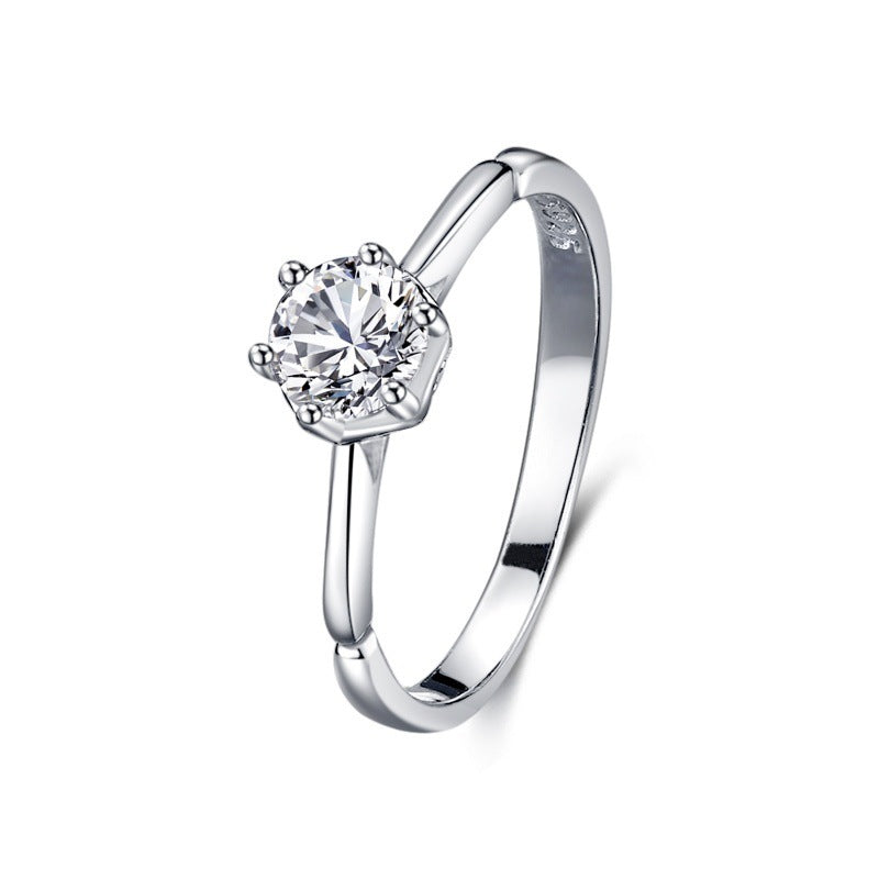 Vittoria Silver Promise Ring