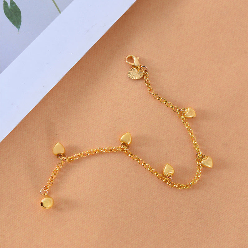 Anira Heart Charm Bracelet