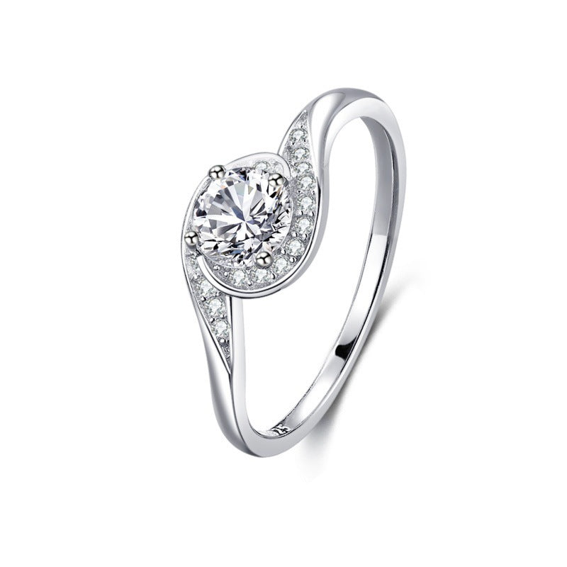 Vittoria Silver Promise Ring
