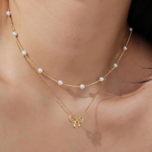 Élodie Bow Necklace