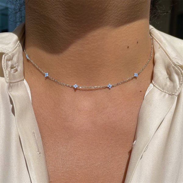 Evina Petite Bloom Necklace