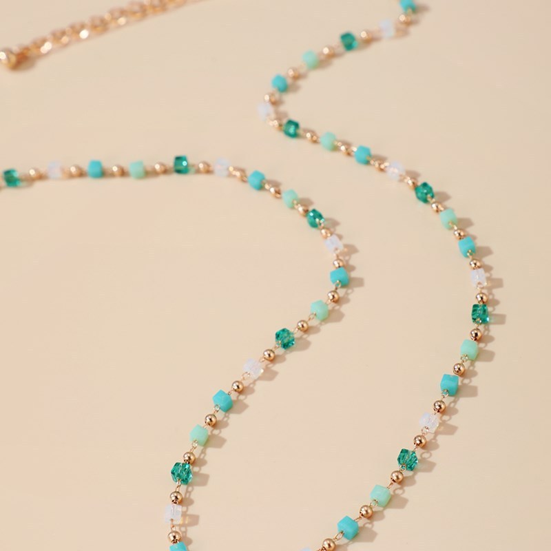 Ivy Confetti Bead Necklace