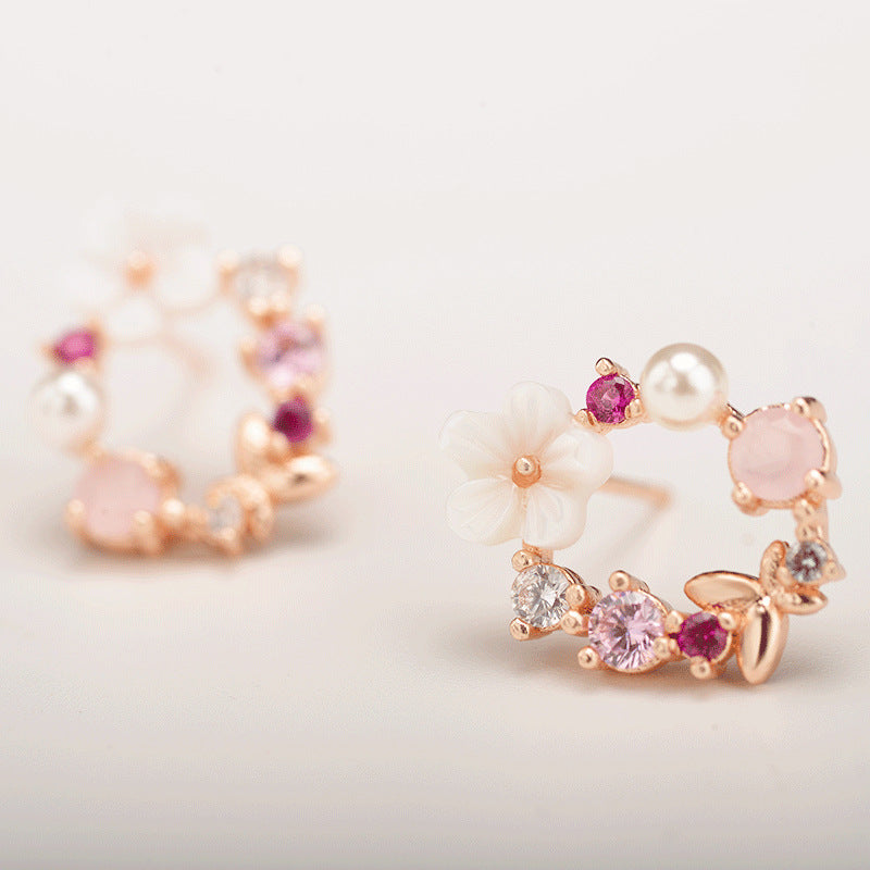 Amaris Bloom Stud Earrings