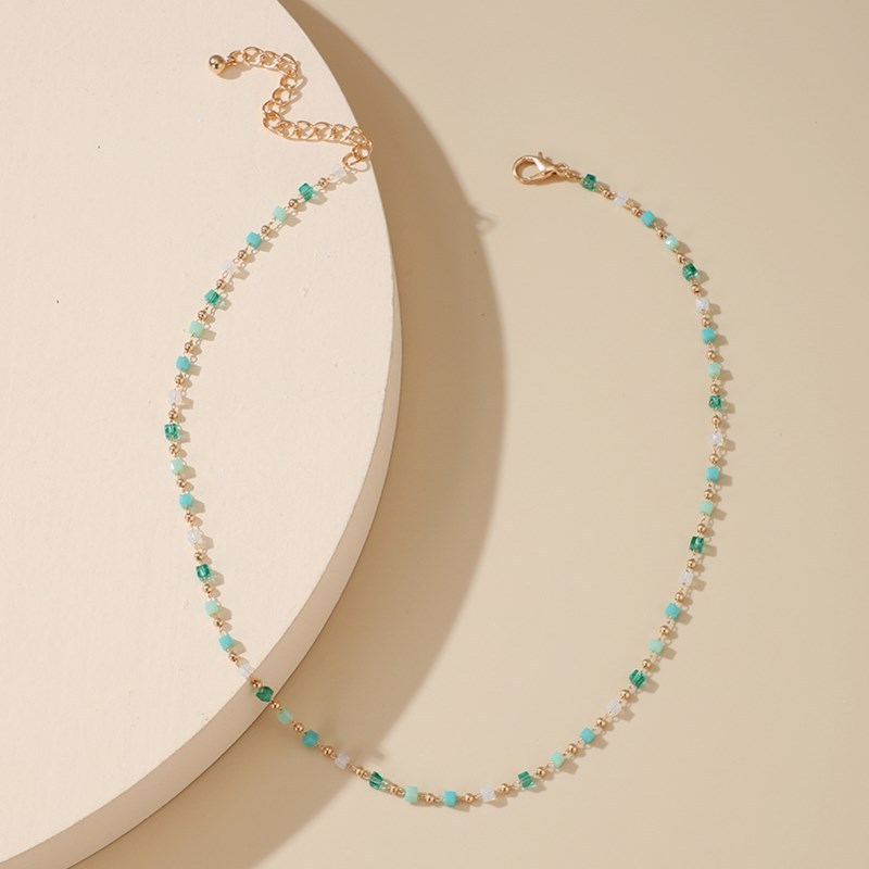 Ivy Confetti Bead Necklace