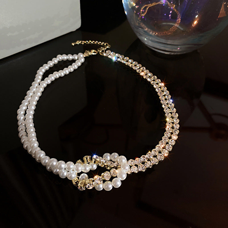 Delphine Pearl Choker