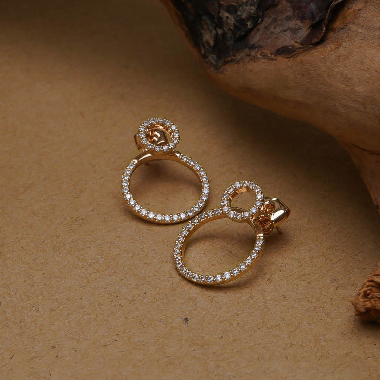 Aurielle Circle Earrings