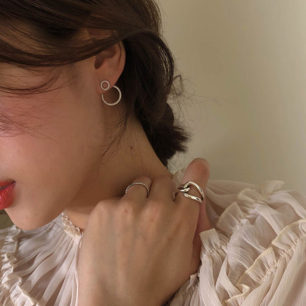 Aurielle Circle Earrings