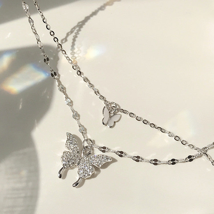 Aurora Butterfly Necklace