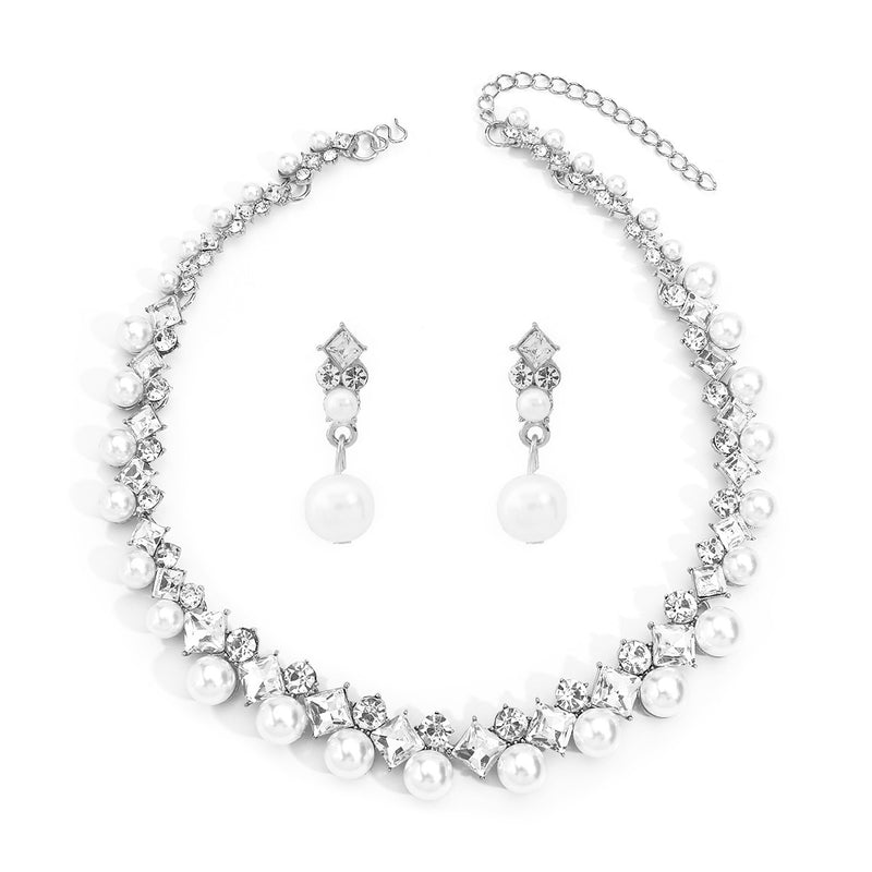 Serelina Pearl Crystal Set
