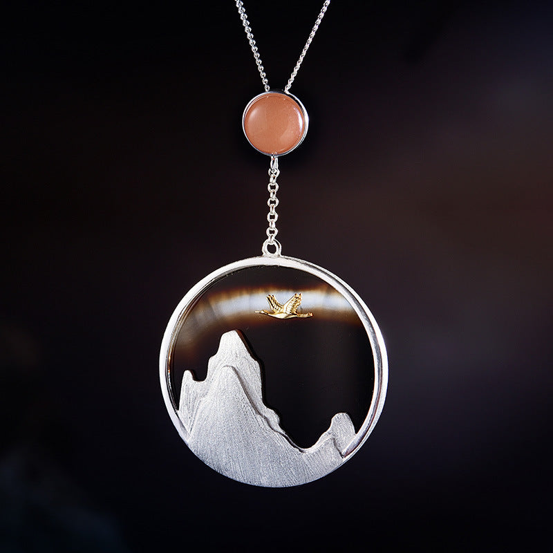 Sophia Mountain Pendant Necklace