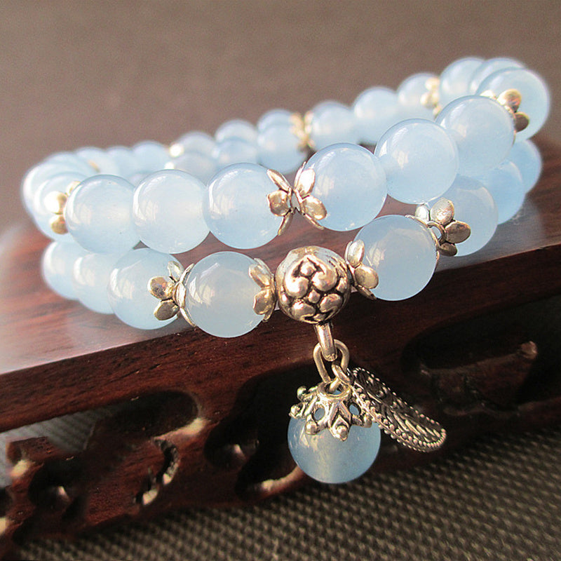 Iria Crystal Bead Bracelet
