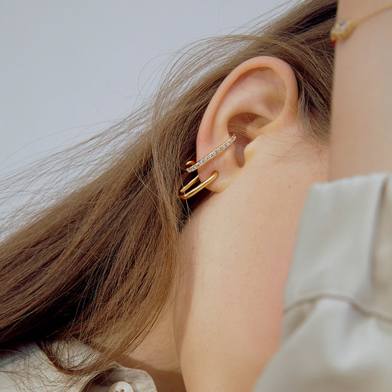 Zerina Curve Ear Climbers