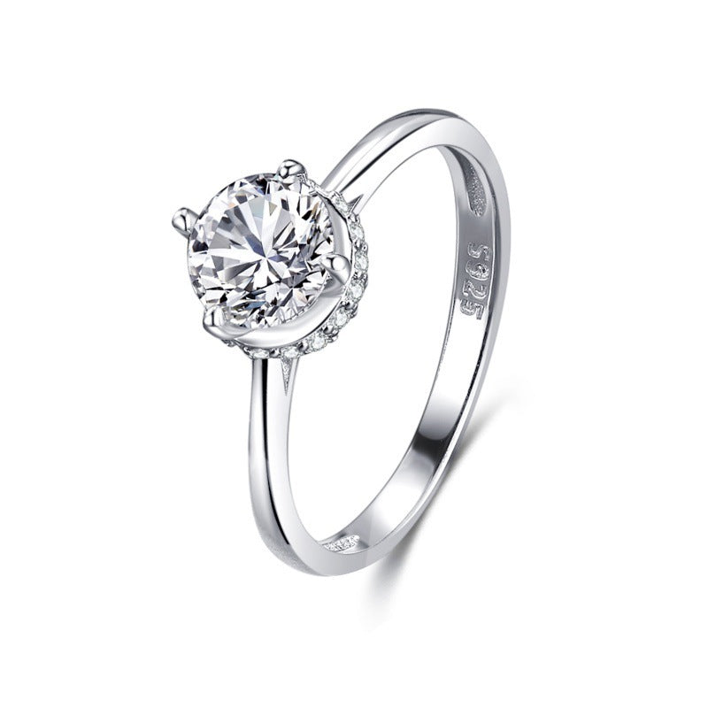 Vittoria Silver Promise Ring