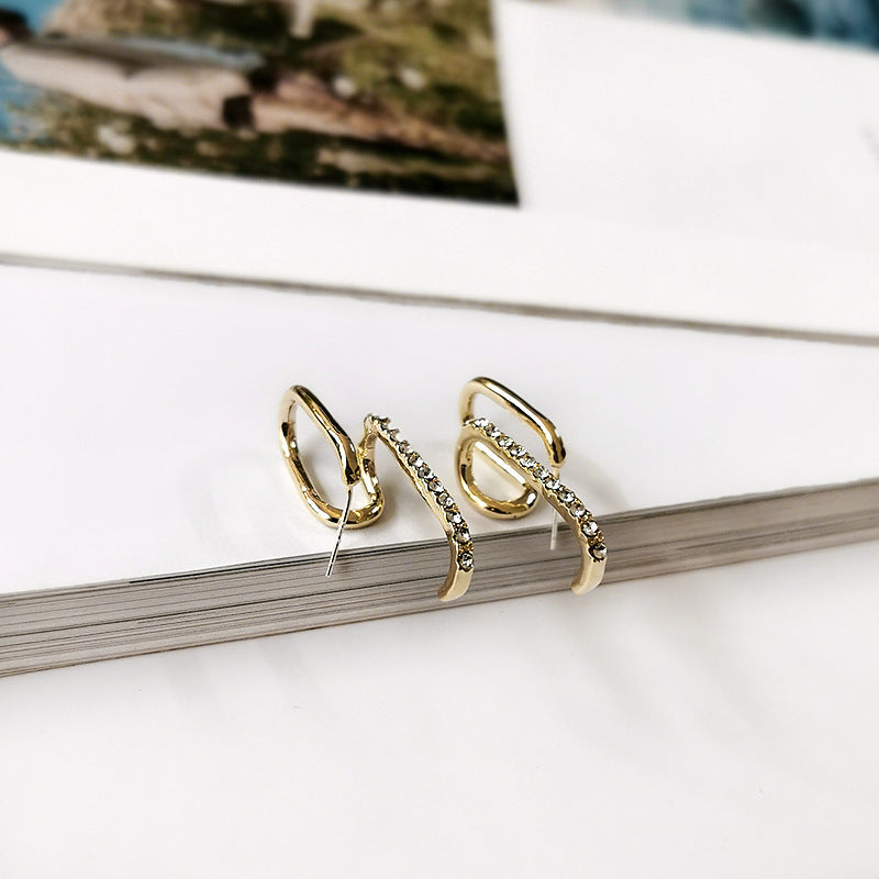 Zerina Curve Ear Climbers