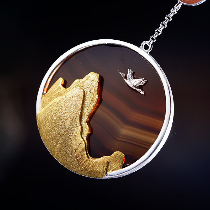 Sophia Mountain Pendant Necklace