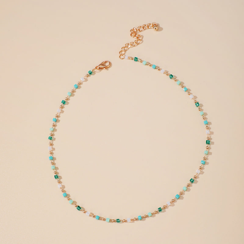 Ivy Confetti Bead Necklace