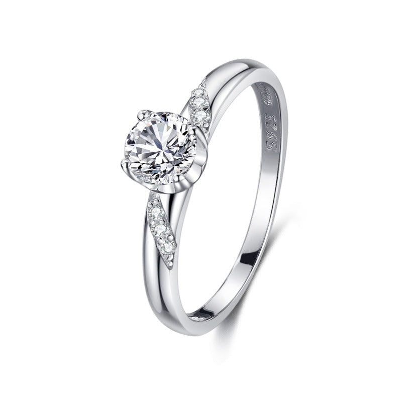 Vittoria Silver Promise Ring