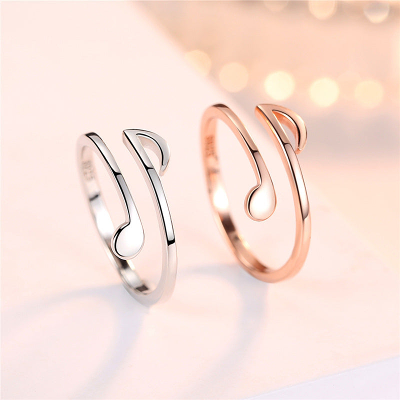 Melody Note Ring