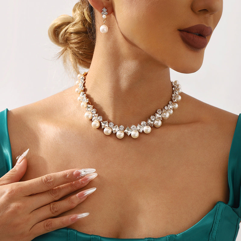 Serelina Pearl Crystal Set