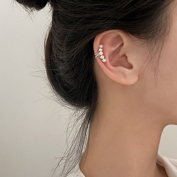 Iselina Pearl Ear Cuffs