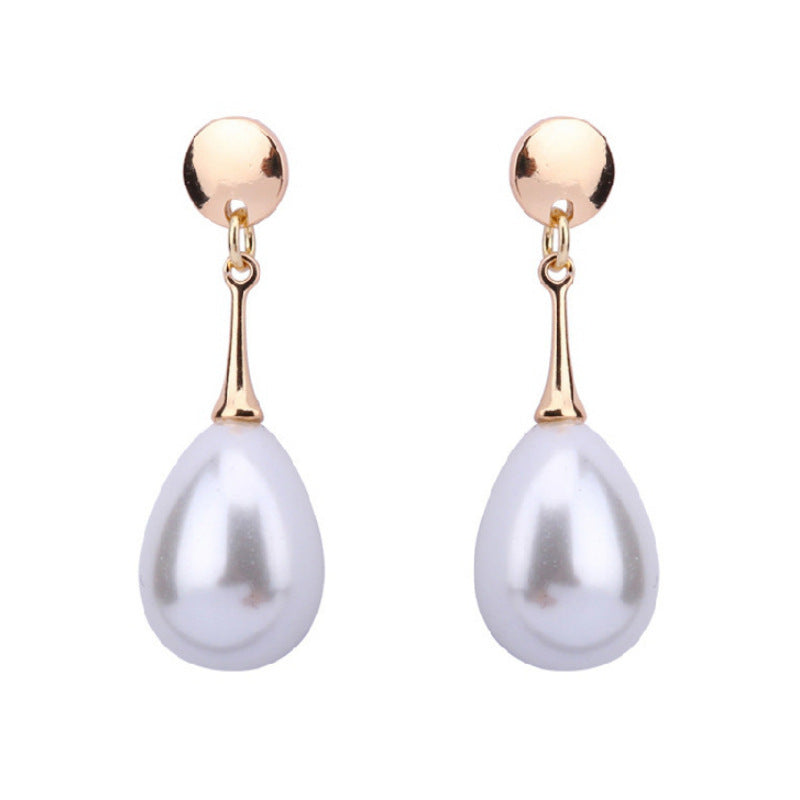 Maribel Pearl Drop Earrings