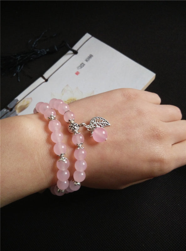 Iria Crystal Bead Bracelet