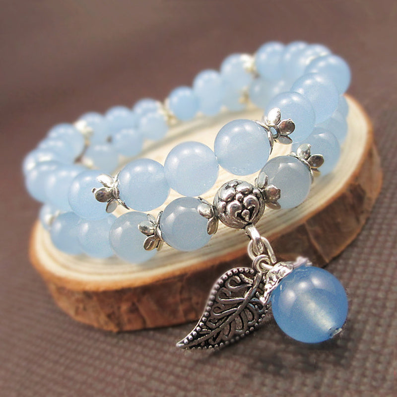 Iria Crystal Bead Bracelet