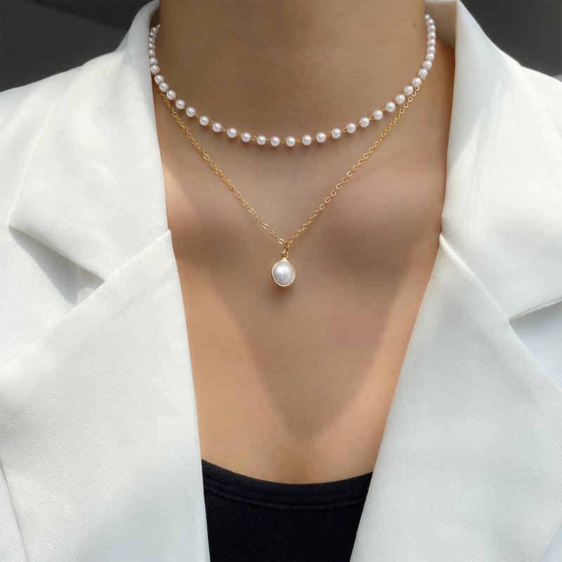 Aviana Pearl Drop Necklace