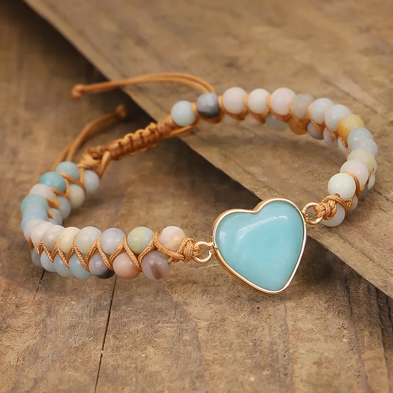 Zelira Agate Heart Bracelet