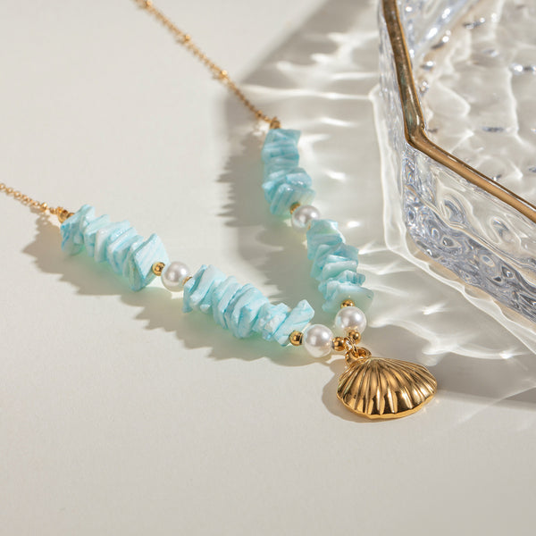 Naelle Shell Pendant Necklace