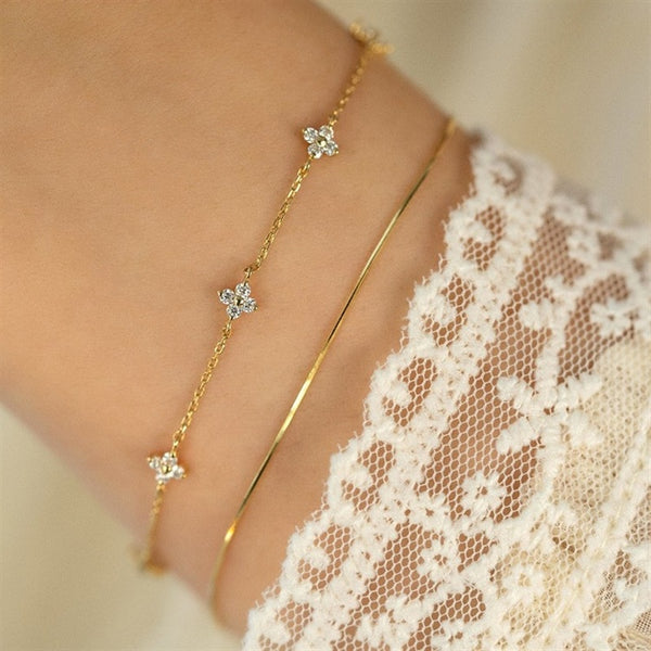 Virelia Petal Chain Bracelet