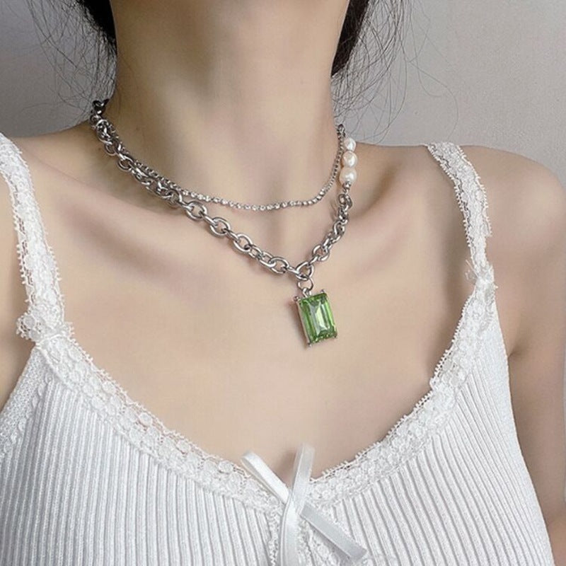 Nerisse Link Pendant Necklace