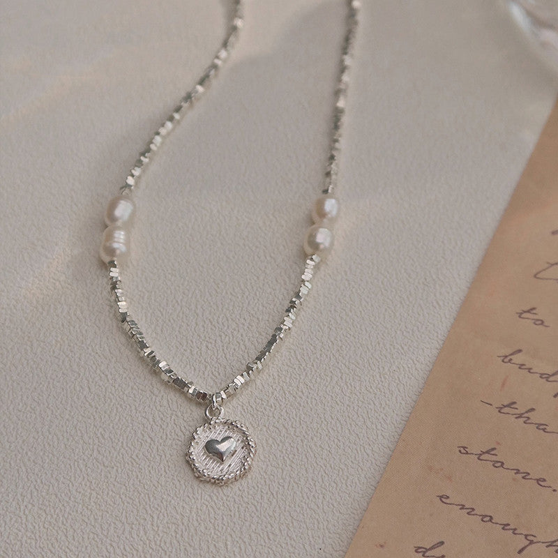 Alouette Pearl Medallion Necklace