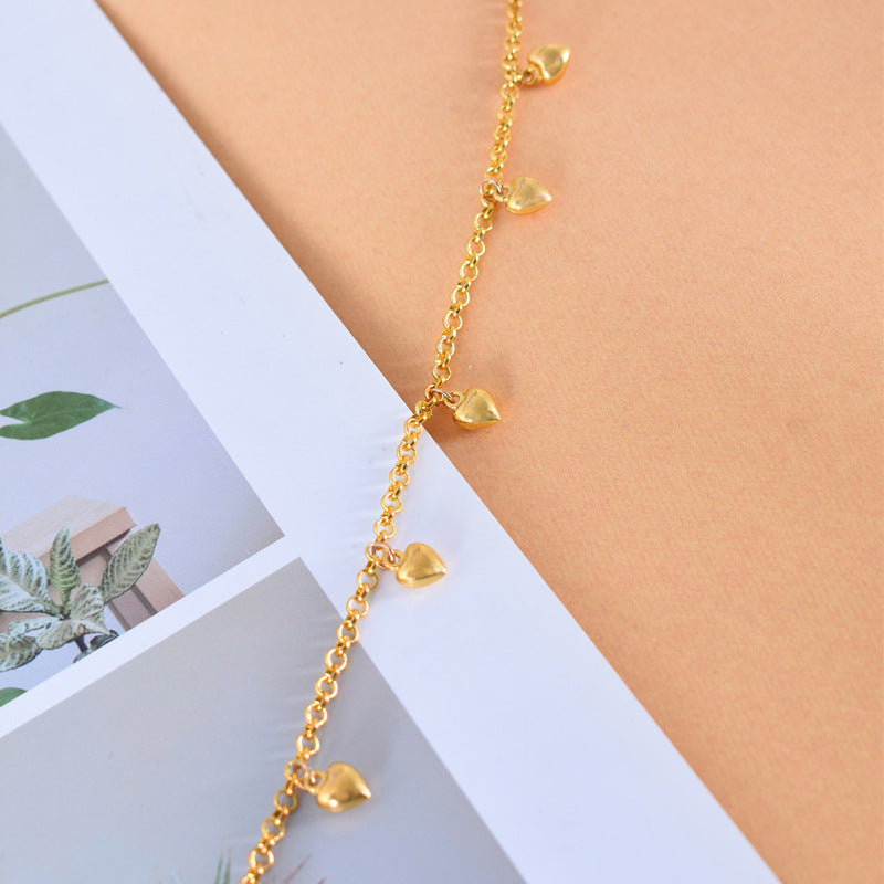 Anira Heart Charm Bracelet