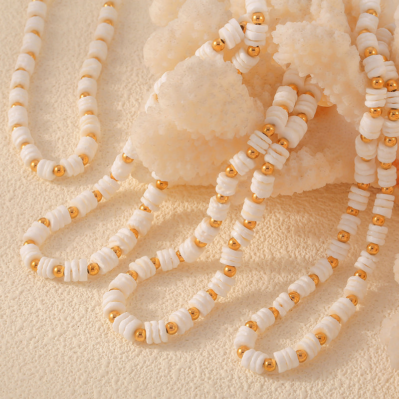 Sabine Shell Bead Necklace