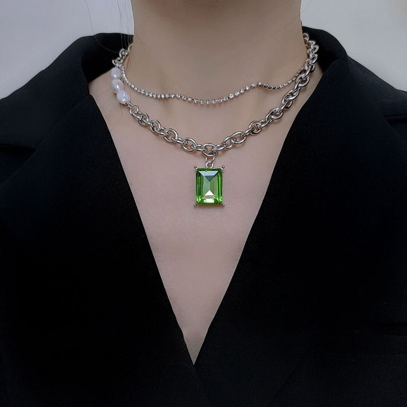 Nerisse Link Pendant Necklace
