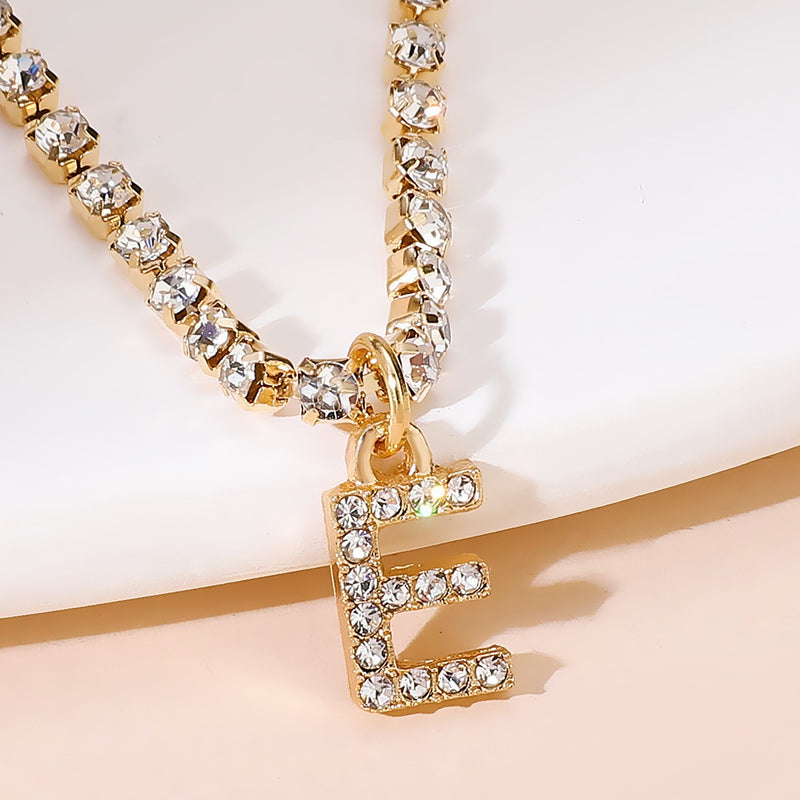 Selene Initial Anklet