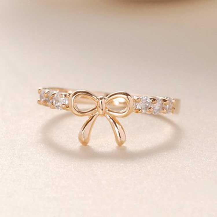 Gemma Bow Ring