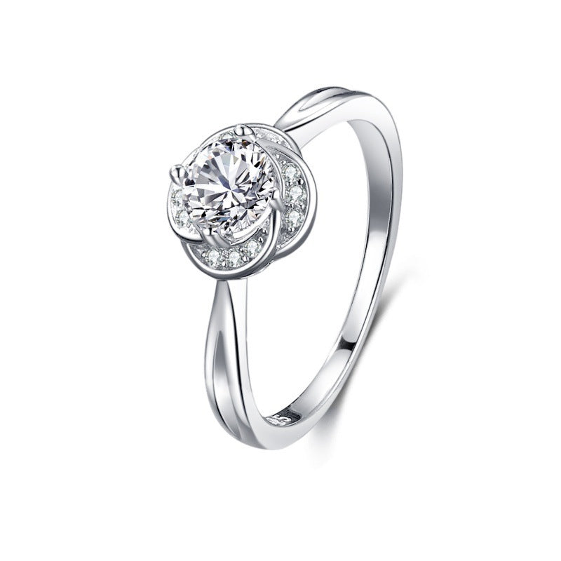 Vittoria Silver Promise Ring