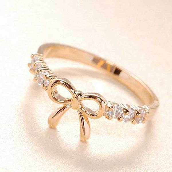 Gemma Bow Ring