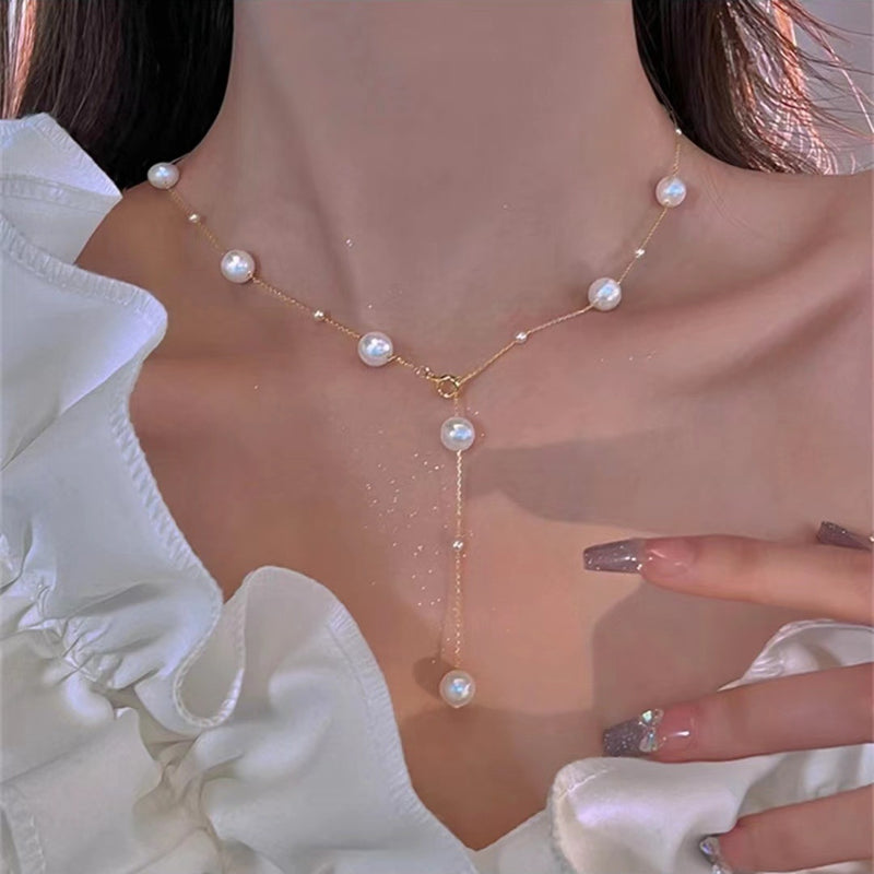 Noelle Pearl Necklace