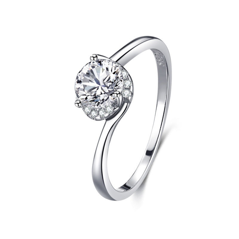 Vittoria Silver Promise Ring