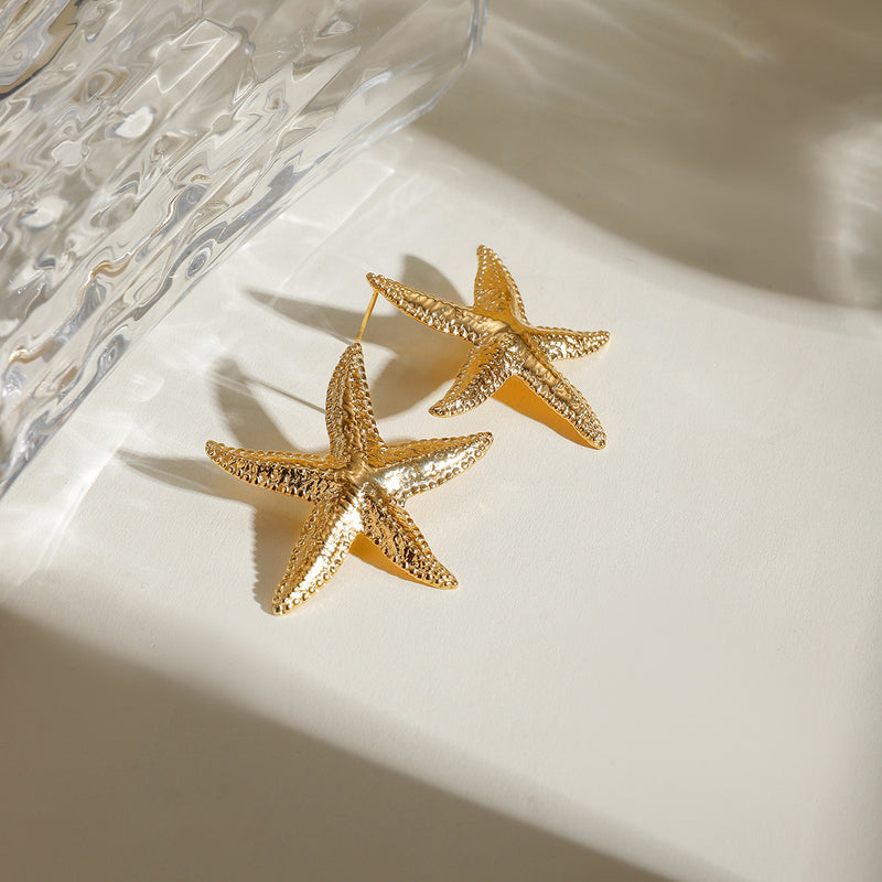 Thalina Starfish Earrings