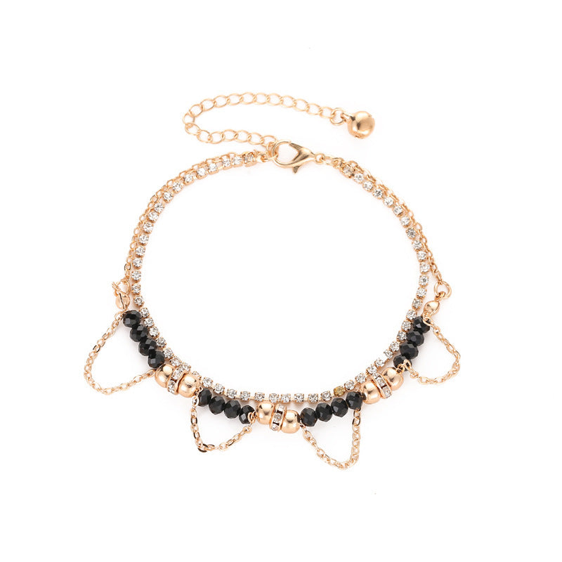 Mirabel Noir Bead Bracelet