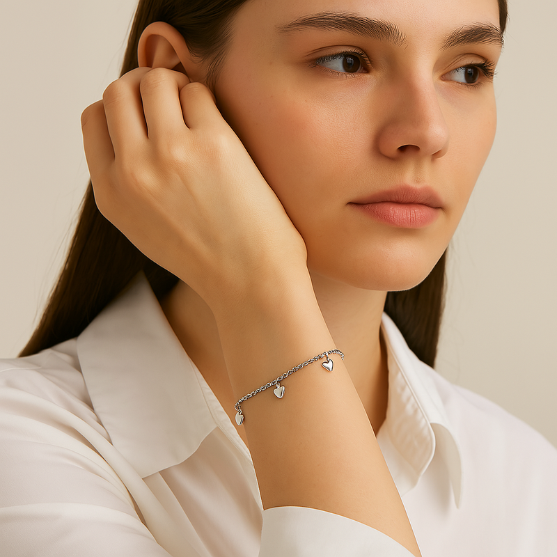 Odile Heart Bracelet