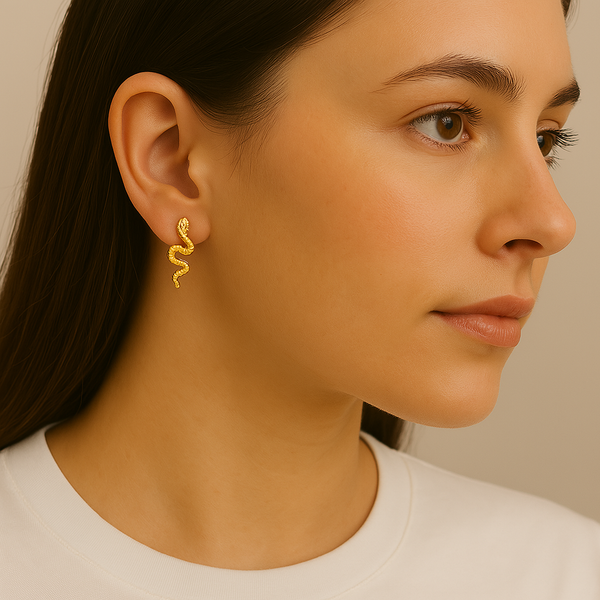 Vérane Snake Stud Earrings