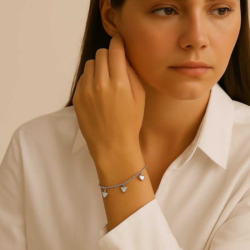 Odile Heart Bracelet