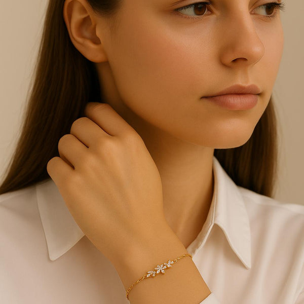 Seraphine Petal Bracelet