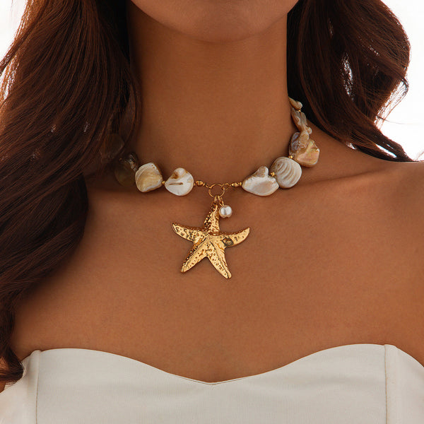 Marina Starfish Necklace